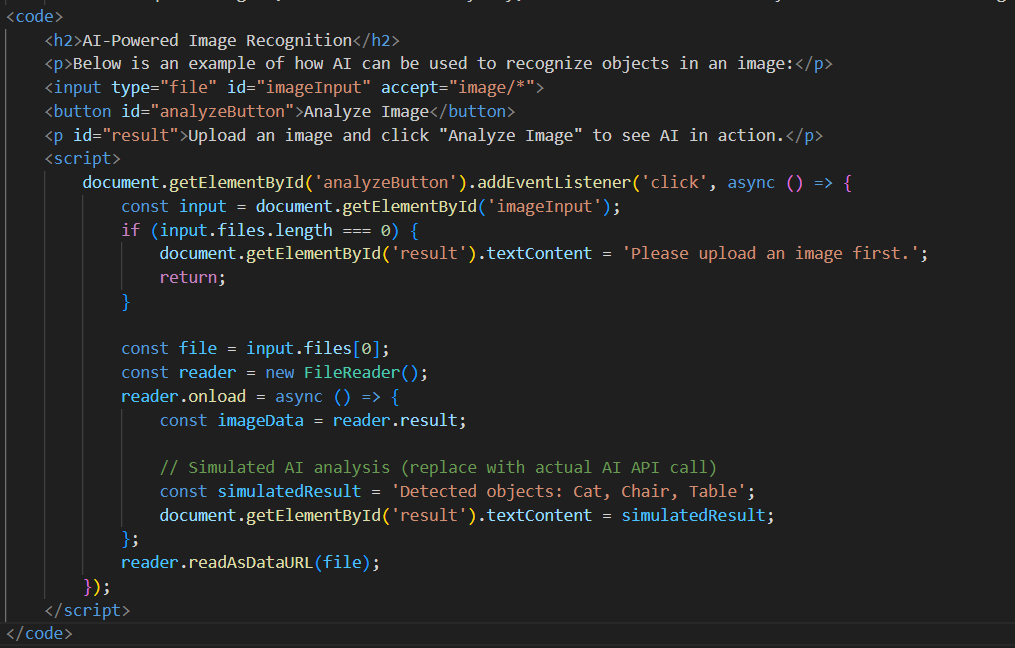 AI-Powered Image Recognition